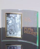 Picture of Curved Glass Picture Frame