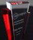 Picture of Distinction Ruby Crystal Award