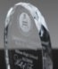 Picture of Skyline Oval Crystal Award