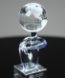 Picture of The Voyager Art Glass World Globe Award