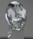 Picture of Large Faceted Crystal Football Trophy