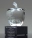 Picture of Classic Crystal Apple Award