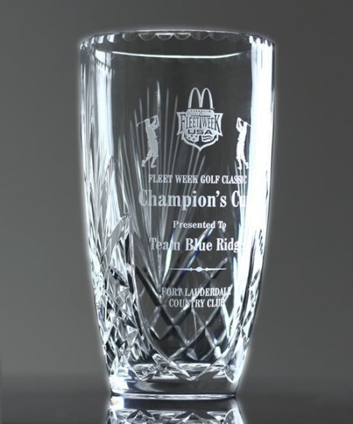 Picture of Lead Crystal Victory Vase