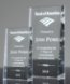 Picture of Clear Crystal Wedge Awards