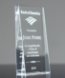 Picture of Clear Crystal Wedge Awards