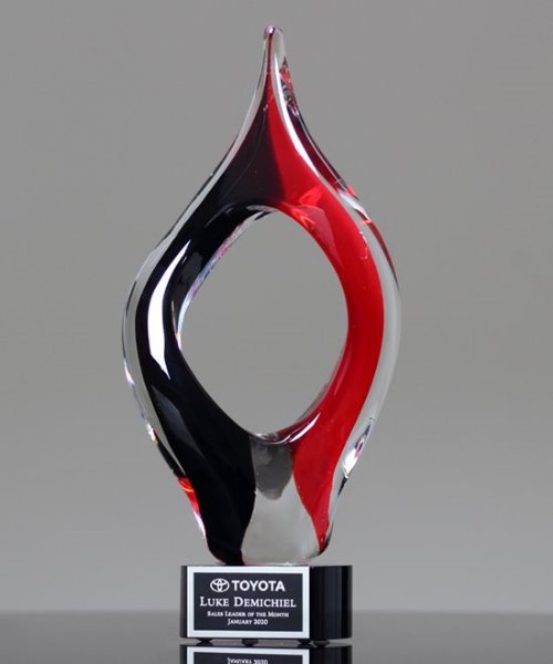 Picture of Success Art Glass Award