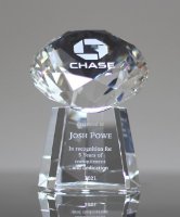 Picture of Clear Crystal Diamond Award