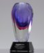 Picture of Amethyst Art Crystal Vase Award