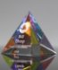 Picture of Crystal Pyramid Paperweight