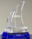 Picture of Faceted Sailboat Crystal Award