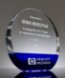 Picture of Luminous Blue Crystal Circle Award