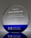 Picture of Luminous Blue Crystal Circle Award