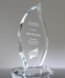 Picture of Beveled Flame Crystal Award