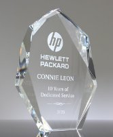 Picture of Faceted Crystal Peak Award