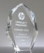 Picture of Faceted Crystal Peak Award