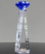 Picture of Apogee Blue Diamond Award Crystal