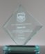 Picture of Beveled Gem Glass Award