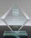 Picture of Beveled Gem Glass Award