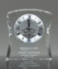 Picture of Custom Engraved Crystal Gift Clock