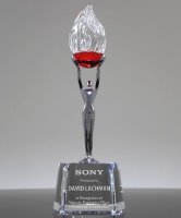 Picture of Ruby Flame Crystal Award