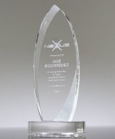 Picture of Pristine Crystal Flame Award