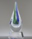 Picture of Cerulean Swan Art Glass Award