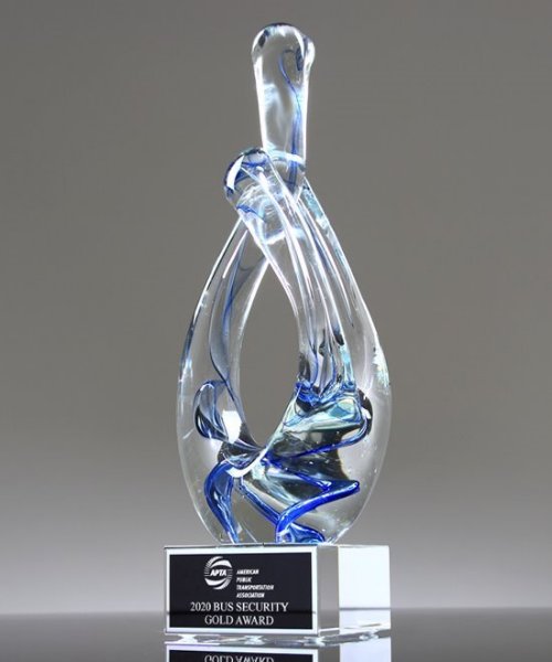 Picture of Quantum Leap Art Glass Award