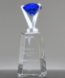 Picture of Symmetry Diamond Blue Crystal Award