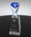 Picture of Symmetry Diamond Blue Crystal Award