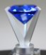 Picture of Symmetry Diamond Blue Crystal Award