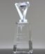 Picture of Symmetry Diamond Clear Crystal Award