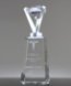 Picture of Symmetry Diamond Clear Crystal Award