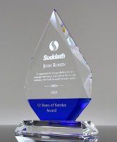 Picture of Beveled Crystal Diamond Award