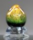 Picture of Amber Orb Art Glass Award