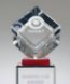 Picture of Elevate Red Crystal Cube Award Tower