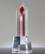 Picture of Crystal Pinnacle Award Red Tower