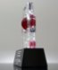 Picture of Galaxy Sphere Red Crystal Award