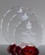 Picture of Red Arc Glass Circle Award