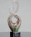 Picture of Colorful Curl Art Glass Award