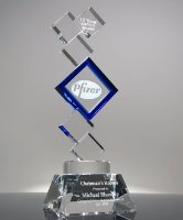 Picture of Employee Appreciation Crystal Blocks Award