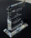 Picture of Vertical Rectangle Crystal Award Plaque