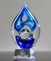 Picture of Achievement Art Glass Award