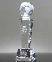 Picture of Galaxy Crystal Globe Trophy