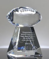 Picture of Faceted Crystal Football