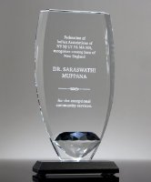 Picture of Diamond Shield Glass Award