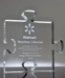 Picture of Puzzle Piece Crystal Award