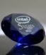 Picture of Blue Crystal Diamond Paperweight