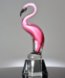 Picture of Art Crystal Flamingo Trophy