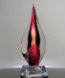 Picture of Ecstasy Flame Art Glass Award