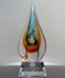 Picture of Elation Flame Art Glass Award